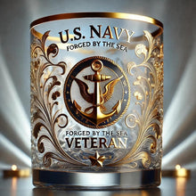 Load image into Gallery viewer, Vianys Veteran Tribute Glass