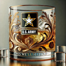 Load image into Gallery viewer, Vianys Veteran Tribute Glass