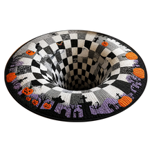 Lataa kuva Galleria-katseluun, Vianys™ 3D Vortex Halloween Rug
