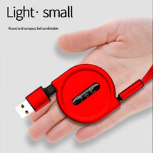 Cargar imagen en el visor de la galería, 3 In 1 Retractable Portable Charging Cable