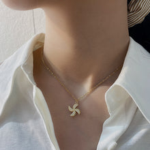 Chargez l'image dans la visionneuse de la galerie, S925 Sterling Silver Spinning Windmill Jewelry Set