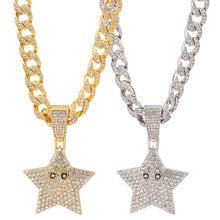 Chargez l'image dans la visionneuse de la galerie, 20 Inches Hip Hop Cuban Link Pendant Necklace