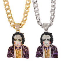Chargez l'image dans la visionneuse de la galerie, 20 Inches Hip Hop Cuban Link Pendant Necklace