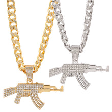 Chargez l'image dans la visionneuse de la galerie, 20 Inches Hip Hop Cuban Link Pendant Necklace
