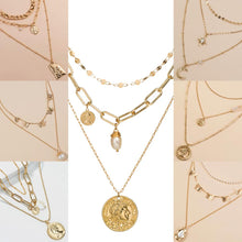 Laden Sie das Bild in den Galerie-Viewer. Women's Gold-Plated Exquisite Pendant Necklace