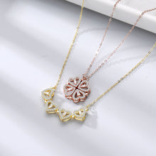 Lataa kuva Galleria-katseluun, Fodable Rotating Unique Designs Lucky Fortune Choker Necklace For Women Girls Jewelry