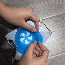 Cargar imagen en el visor de la galería, Adjustable Easy-breathing Food Grade Silicone Holder