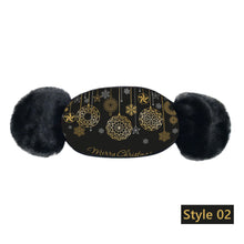 Cargar imagen en el visor de la galería, Children's Winter Warm Ears Christmas Print Masks