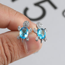 Lataa kuva Galleria-katseluun, 【Free Shipping】Cute Tortoise Crystal Zircon Necklace And Earrings For Women And Girls