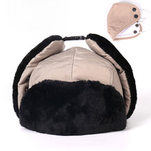 Lataa kuva Galleria-katseluun, Unisex Cold-Proof Thickened Plush Hat with Windproof Facemask