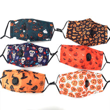 Chargez l'image dans la visionneuse de la galerie, <transcy>Masque de protection respirant d'Halloween (2 pièces)</transcy>