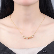 Lataa kuva Galleria-katseluun, Fodable Rotating Unique Designs Lucky Fortune Choker Necklace For Women Girls Jewelry