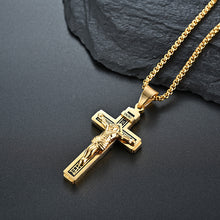 Laden Sie das Bild in den Galerie-Viewer. Jesus Cross Pendant Necklace