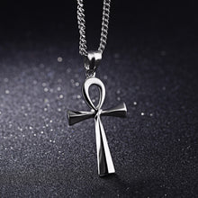 Chargez l'image dans la visionneuse de la galerie, Ankh Egyptian Necklace Symbol Of Life For Women Men