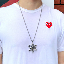 Cargar imagen en el visor de la galería, Men Stainless Steel Pendants Evil Eye Punk Neckalces