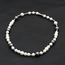 Lataa kuva Galleria-katseluun, 20 Inches Imitation Pearls Collar Necklace For Men