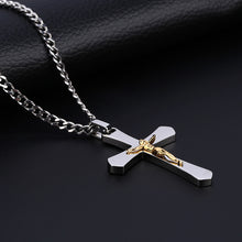 Cargar imagen en el visor de la galería, Titanium Steel Jesus Cross Pendant