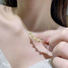 Lataa kuva Galleria-katseluun, Fodable Rotating Unique Designs Lucky Fortune Choker Necklace For Women Girls Jewelry