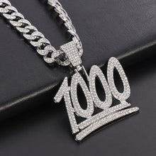 Chargez l'image dans la visionneuse de la galerie, 20 Inches Hip Hop Cuban Link Pendant Necklace