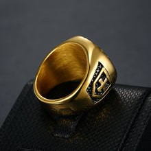 Cargar imagen en el visor de la galería, Gold Color Masonic Ring