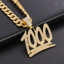 Chargez l'image dans la visionneuse de la galerie, 20 Inches Hip Hop Cuban Link Pendant Necklace