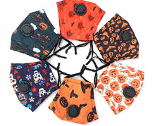 Chargez l'image dans la visionneuse de la galerie, <transcy>Masque de protection respirant d'Halloween (2 pièces)</transcy>