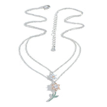 Laden Sie das Bild in den Galerie-Viewer. Sunflower Double-Layer Clavicle Necklace