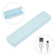 Lataa kuva Galleria-katseluun, Portable Rechargeable Toothbrush Sanitizer Case