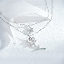 Laden Sie das Bild in den Galerie-Viewer. Sunflower Double-Layer Clavicle Necklace