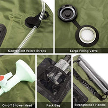 Lataa kuva Galleria-katseluun, Portable Solar Shower Bag For Camping