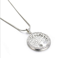 Lataa kuva Galleria-katseluun, Tree Of Life Necklace &amp; Earrings Set
