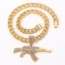 Chargez l'image dans la visionneuse de la galerie, 20 Inches Hip Hop Cuban Link Pendant Necklace