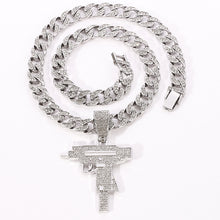 Chargez l'image dans la visionneuse de la galerie, 20 Inches Hip Hop Cuban Link Pendant Necklace