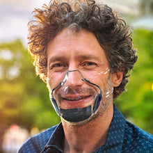 Load image into Gallery viewer, Protective Transparent Lip Language Mask