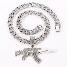 Chargez l'image dans la visionneuse de la galerie, 20 Inches Hip Hop Cuban Link Pendant Necklace