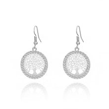 Lataa kuva Galleria-katseluun, Tree Of Life Necklace &amp; Earrings Set