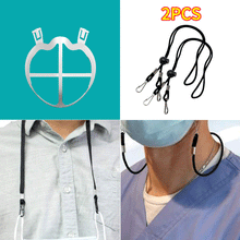 Cargar imagen en el visor de la galería, <transcy>Soporte de máscara 3D ajustable que respira suavemente (5 piezas)</transcy>