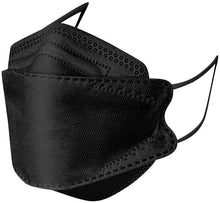Laden Sie das Bild in den Galerie-Viewer. 10-50Pcs KF94 Comfortable Fish Type Mask(White&amp;Black)