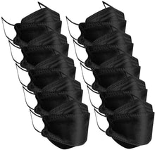 Laden Sie das Bild in den Galerie-Viewer. 10-50Pcs KF94 Comfortable Fish Type Mask(White&amp;Black)