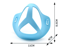 Lataa kuva Galleria-katseluun, New Silicone Benz Design Mask Bracket Not Fall Off&amp;Breathing Smoothly(3PCS)