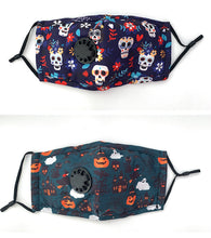 Chargez l'image dans la visionneuse de la galerie, <transcy>Masque de protection respirant d'Halloween (2 pièces)</transcy>