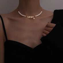 Lataa kuva Galleria-katseluun, Pearl Necklace for Women