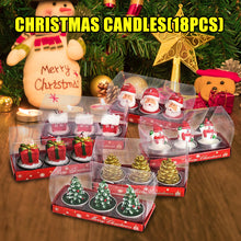 Laden Sie das Bild in den Galerie-Viewer. Christmas Candles(3Pcs)
