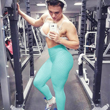 Cargar imagen en el visor de la galería, <transcy>Leggings de culturismo de cintura alta de color sólido de moda para mujer</transcy>