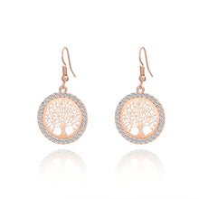 Lataa kuva Galleria-katseluun, Tree Of Life Necklace &amp; Earrings Set