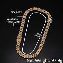 Chargez l'image dans la visionneuse de la galerie, 12MM Miam Cuban Chain Necklace