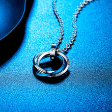 Cargar imagen en el visor de la galería, Three Circle Men's Stainless Steel Necklace