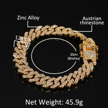 Chargez l'image dans la visionneuse de la galerie, 12MM Miam Cuban Chain Necklace