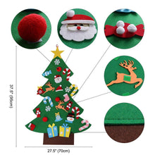 Lataa kuva Galleria-katseluun, DIY Christmas Tree With Ornaments For Children