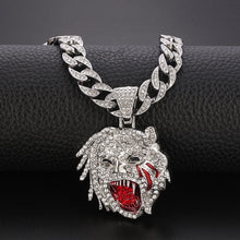 Chargez l'image dans la visionneuse de la galerie, 20 Inches Hip Hop Cuban Link Pendant Necklace